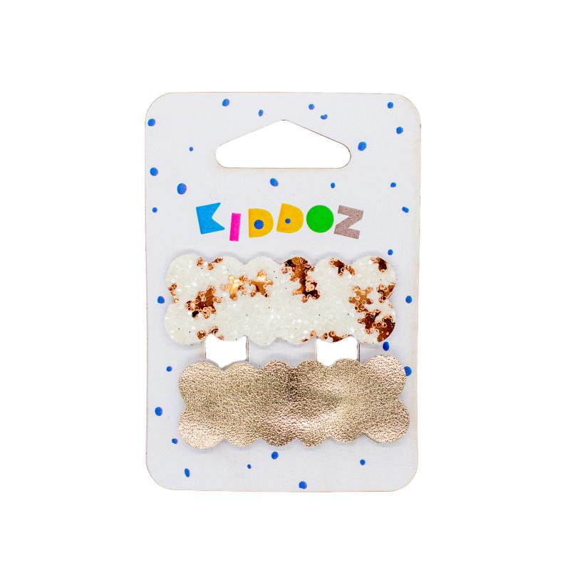 Golden Glow Hair Clips